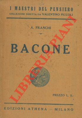 Immagine del venditore per Bacone. venduto da Libreria Piani