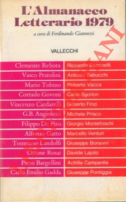Bild des Verkufers fr L' Almanacco letterario 1979. zum Verkauf von Libreria Piani