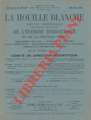 La houille blanche. Revue générale de l'énergie hydraulique et de la houille noire.