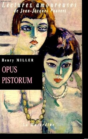 Image du vendeur pour OPUS PISTORUM mis en vente par Le-Livre