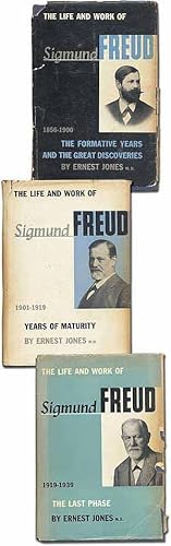 Seller image for The Life and Work of Sigmund Freud; Vol. 1: The Formative Years and the Great Discoveries, 1856-1900; Vol. 2: Years of Maturity, 1901-1919; Vol. 3: The Last Phase, 1919-1939 for sale by Between the Covers-Rare Books, Inc. ABAA