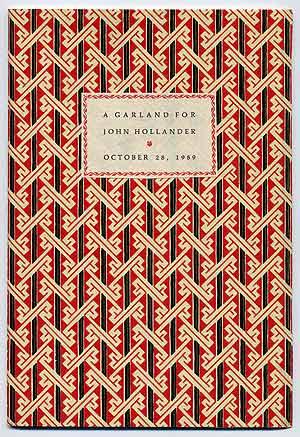 Seller image for A Garland for John Hollander, October 28, 1989 for sale by Between the Covers-Rare Books, Inc. ABAA
