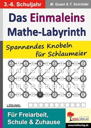 Imagen del vendedor de Das 1x1-Mathe-Labyrinth a la venta por Rheinberg-Buch Andreas Meier eK