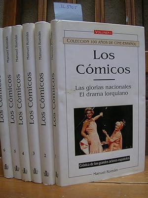 LOS COMICOS. Vida y anécdota de los actores españoles más populares del siglo. Volúmenes 1,2,3,4,...