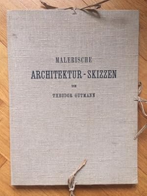 Malerische Architektur-Skizzen. Federzeichnungen. 50 Tafeln.