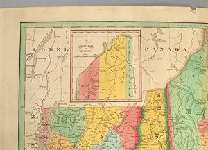 [MAP], MAINE, NEW HAMPSHIRE AND VERMONT