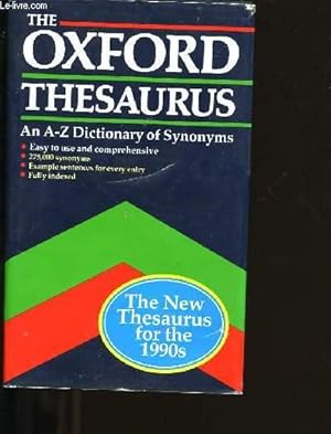 Image du vendeur pour THE OXFORD THESAURUS. mis en vente par Le-Livre