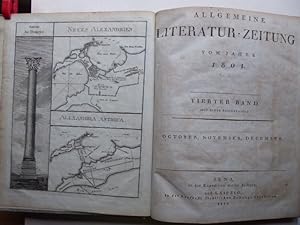 Allgemeine Literatur-Zeitung vom Jahre 1801. Vierter Band (Mit einer Kupfertafel). October, Novem...