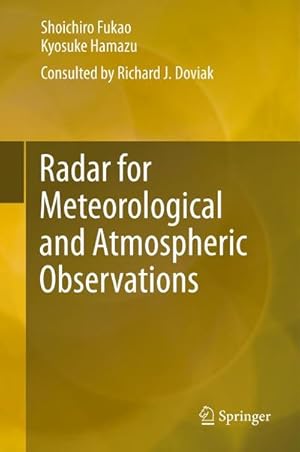 Seller image for Radar for Meteorological and Atmospheric Observations for sale by AHA-BUCH GmbH