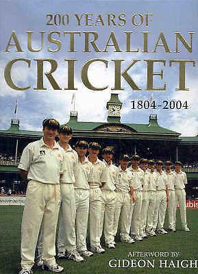 Seller image for 200 Years of Australian Cricket for sale by Hill End Books
