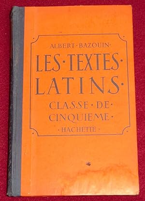 Seller image for LES TEXTES LATINS - Classe de cinquime - Ouvrage conforme aux programmes officiels du 30 avril 1931 for sale by LE BOUQUINISTE