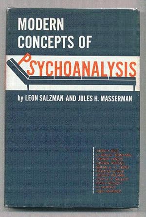 Bild des Verkufers fr Modern Concepts of Psychoanalysis. Edited by. zum Verkauf von David Mason Books (ABAC)