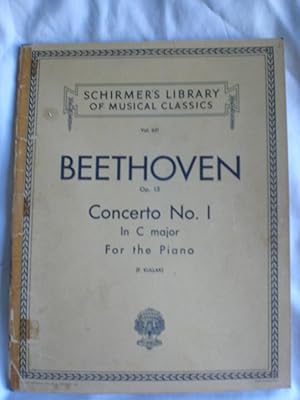 Beethoven Opus 15 - Concerto number 1 in C major (for the piano)