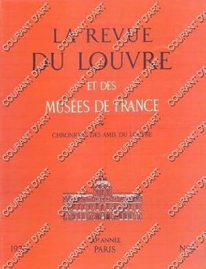 LA REVUE DU LOUVRE ET DES MUSEES DE FRANCE. 20e ANNEE. N°6. UNE FORME ORIGINALE D'UN ETUI A KOHOL...