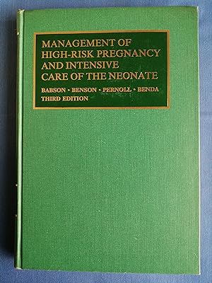 Seller image for Management of high-risk pregnancy and intensive care of the neonate for sale by Perolibros S.L.