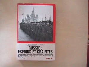 Imagen del vendedor de RUSSIE : ESPOIRS ET CRAINTES a la venta por Le temps retrouv