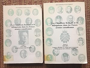 Bild des Verkufers fr LES CANADIENS FRANCAIS et Le BILINGUISME Dans Les FORCES ARMES CANADIENNES. TOME II: Langues Officielles; La volont Gouvernementale et La Rponse De La Dfense Nationale. Tome I 1763-1969 Le Spectre D'une Arme Bicphale Tome II Langues Officielles . zum Verkauf von Come See Books Livres