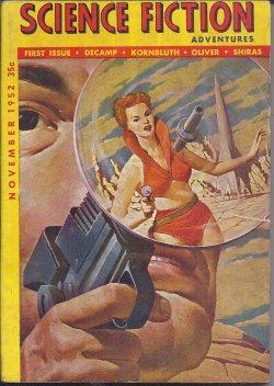 Seller image for SCIENCE FICTION ADVENTURES: November, Nov. 1952 for sale by Books from the Crypt