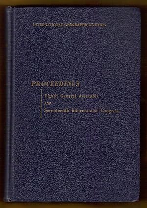 Proceedings. Eighth General Assembly and Seventeenth International Congress. Washington D. C. Aug...