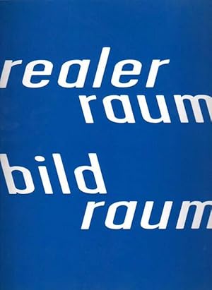 Seller image for realer raum bild raum. Fotografische Arbeiten. Thomas Demans, Susanne Brgger, Heidi Specker. for sale by Antiquariat Querido - Frank Hermann