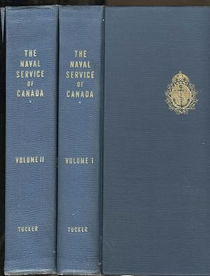 Imagen del vendedor de The Naval Service of Canada: Its Official History (Volumes I & II) a la venta por Antipodean Books, Maps & Prints, ABAA