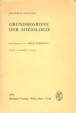 Imagen del vendedor de Grundbegriffe der Soziologie. a la venta por Versandantiquariat Boller