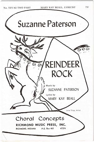 Imagen del vendedor de REINDEER ROCK (for Two-Part Voices ), with Piano accompaniment a la venta por SUNSET BOOKS