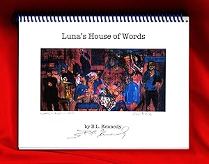 Luna's House of Words / signed, and signed and inscribed