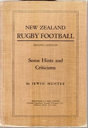 Imagen del vendedor de New Zealand Rugby Football Some Hints and Criticisms a la venta por Browsers Books