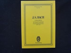 Immagine del venditore per Concerto for Harpsichord and Strings Fr Cembalo Und Streicher D minor/d-Moll/R Mineur BWV 1052 venduto da Malota