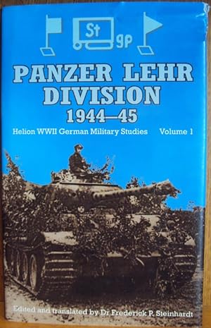 Bild des Verkufers fr Panzer Lehr Division 1944-45. With many photos, maps and tables zum Verkauf von Der Buchfreund