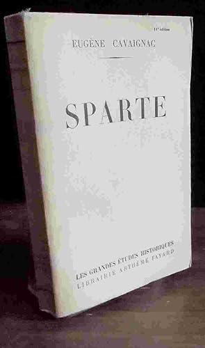 Seller image for SPARTE for sale by Livres 113