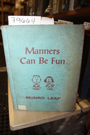 Immagine del venditore per Manners Can Be Fun venduto da Princeton Antiques Bookshop