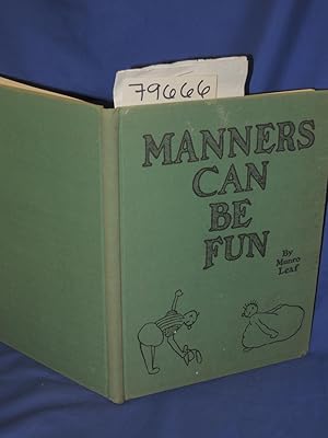 Imagen del vendedor de Manner's Can Be Fun 31st IMP a la venta por Princeton Antiques Bookshop