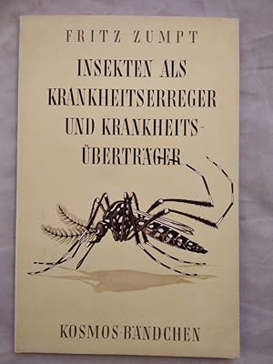 Immagine del venditore per Kosmos Bndchen: Insekten als Krankheitserreger und Krankheitsbertrger. venduto da KULTur-Antiquariat