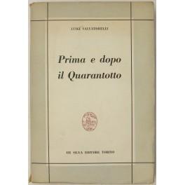 Imagen del vendedor de Prima e dopo il Quarantotto a la venta por Libreria Antiquaria Giulio Cesare di Daniele Corradi