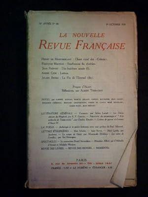 Nrf N°181 de la 16ème année