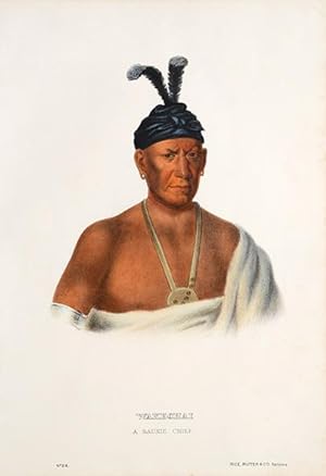 Image du vendeur pour Wakechai, a Saukie chief. mis en vente par Peter Harrington.  ABA/ ILAB.