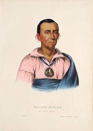 Bild des Verkufers fr Wat-Che-Mon-Ne, an Ioway chief. zum Verkauf von Peter Harrington.  ABA/ ILAB.