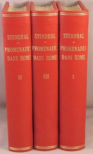 Promenades Dans Rome. 3 volumes.