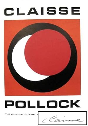 Claisse. Pollock. The Pollock Gallery Toronto - Canada October 1971 [Original Signed Limited Edit...