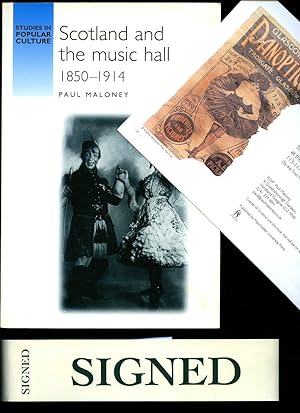 Seller image for Scotland and the Music Hall 1850-1914 [Signed] for sale by Little Stour Books PBFA Member