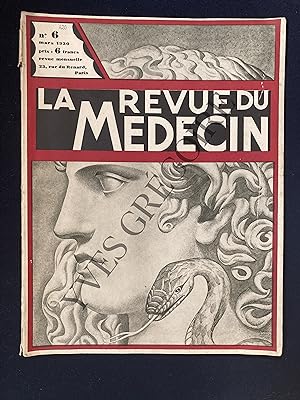 LA REVUE DU MEDECIN-N°6-MARS 1930