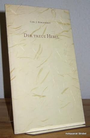 Seller image for Der treue Hebel. for sale by Antiquariat Christian Strobel (VDA/ILAB)