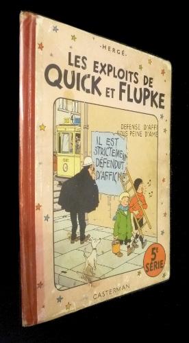 Seller image for Les exploits de Quick et Flupke 5e srie for sale by Abraxas-libris