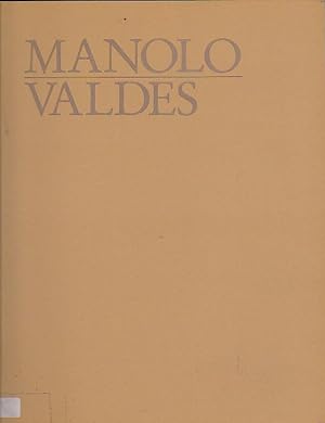 Imagen del vendedor de Manolo Valdes. Obra 1988-1989 a la venta por LIBRERA GULLIVER
