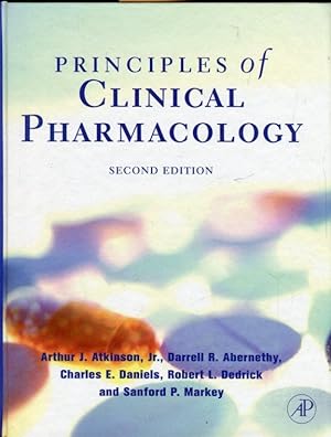 Bild des Verkufers fr Principles of Clinical Pharmacology. zum Verkauf von Antiquariat am Flughafen