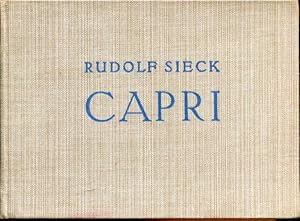 Capri. 21 Farbige Bilder und 5 Zeichnungen von Ingrid Sieck.