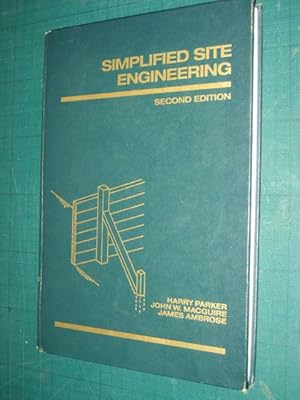 Imagen del vendedor de Simplified Site Engineering a la venta por Old Hall Bookshop, ABA ILAB PBFA BA