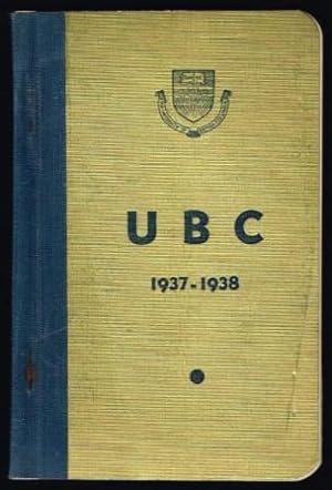 The University of British Columbia Student Handbook, 1937-1938